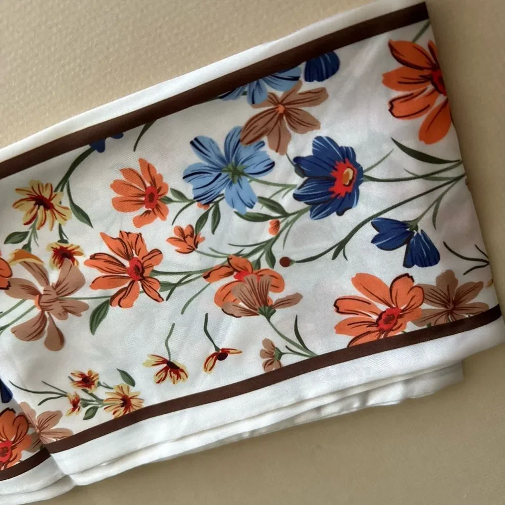 Floral Print Scarf P93